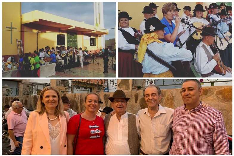 Actuación del grupo con motivo de su cuarto aniversario (Foto TA)